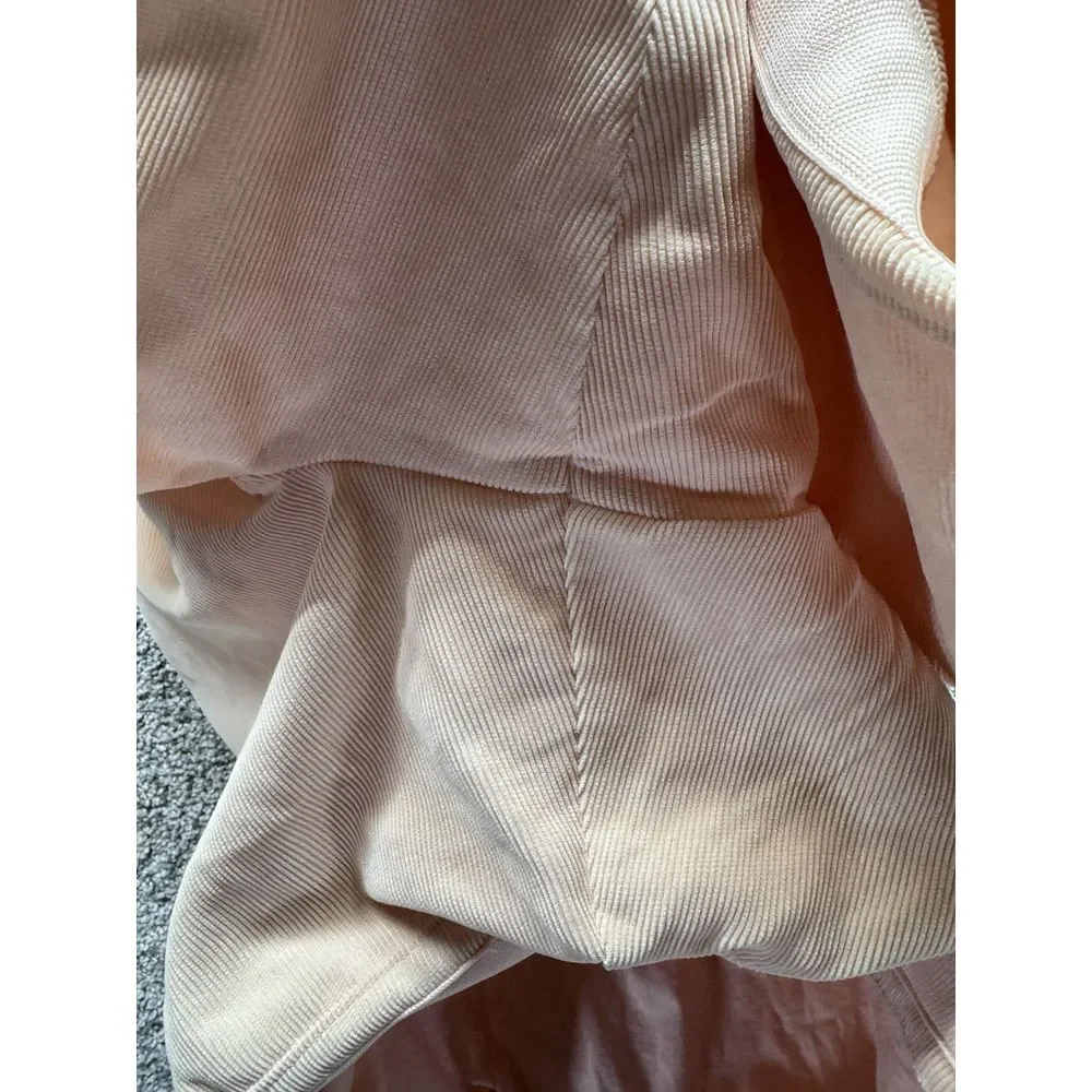 Jordan Jumpman Corduroy Basketball Shorts Size XXL Pink Draw-String Stretch RARE